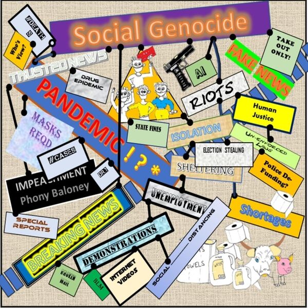 Cover art for Social Genocide